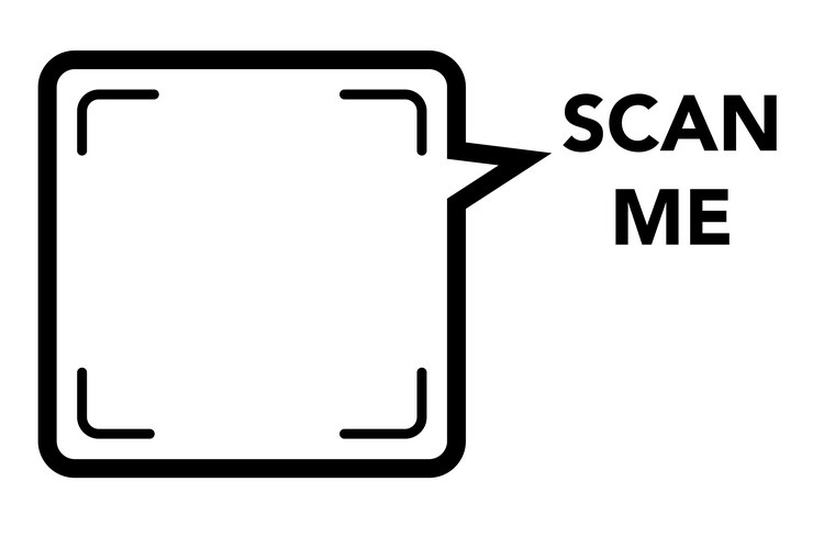 Scan me Vector Images & Graphics for Commercial Use | VectorStock