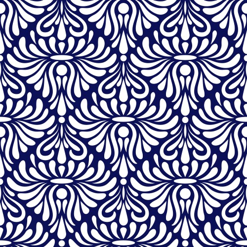 Seamless ethnic doodle monochrome pattern Vector Image
