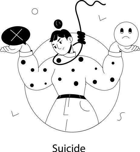 Patents Suicide Sketch Coloring Page