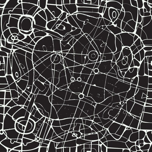 City map scheme roads Royalty Free Vector Image