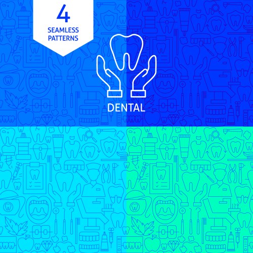 Tooth circle icon Royalty Free Vector Image - VectorStock