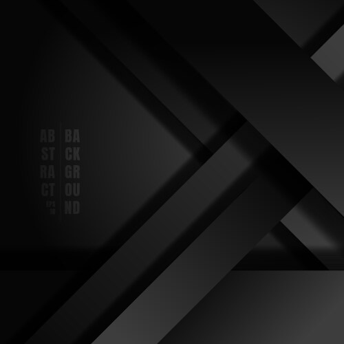 Abstract diagonal stripes black and gray gradient Vector Image