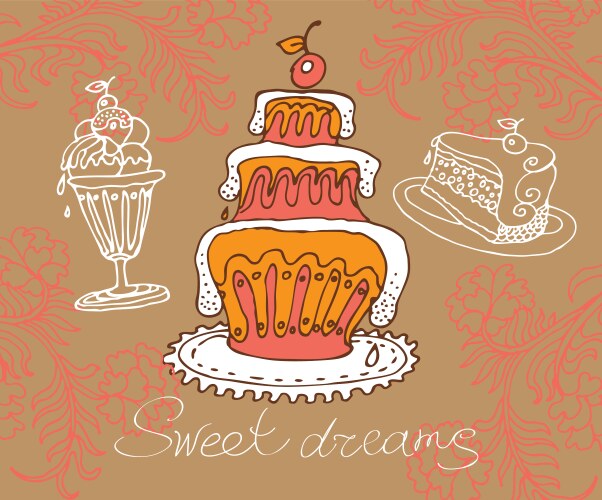 Sweet home bakery Royalty Free Vector Image - VectorStock