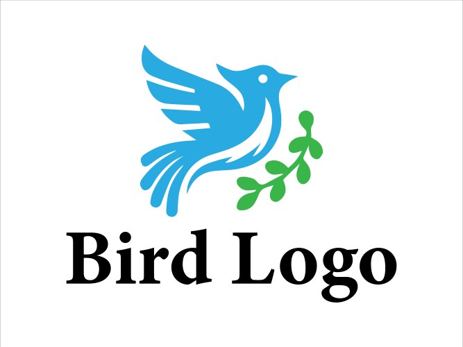 Bird logo Royalty Free Vector Image - VectorStock