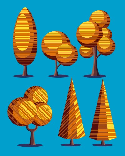 Autumn plants Royalty Free Vector Image - VectorStock