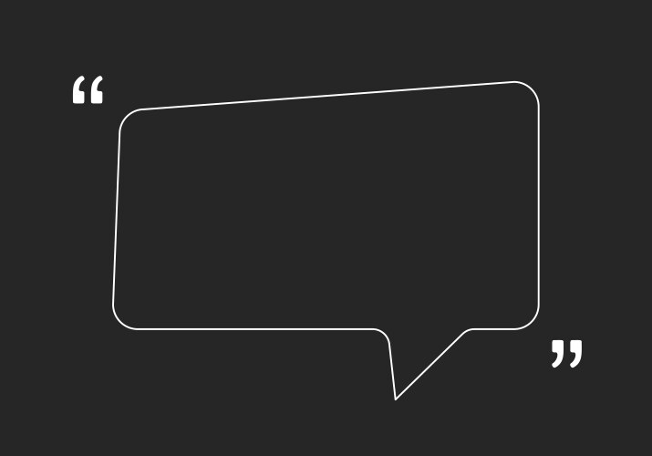 Quotation Shapes Vector Images (over 6,100)