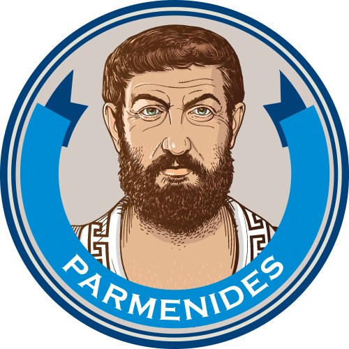 Parmenides vector image