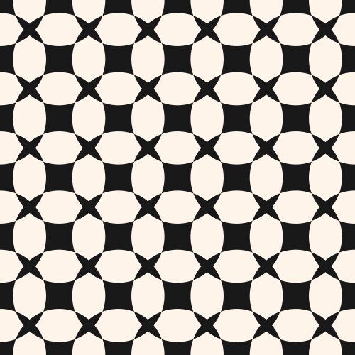 Geometric seamless pattern with grid lattice net vector image