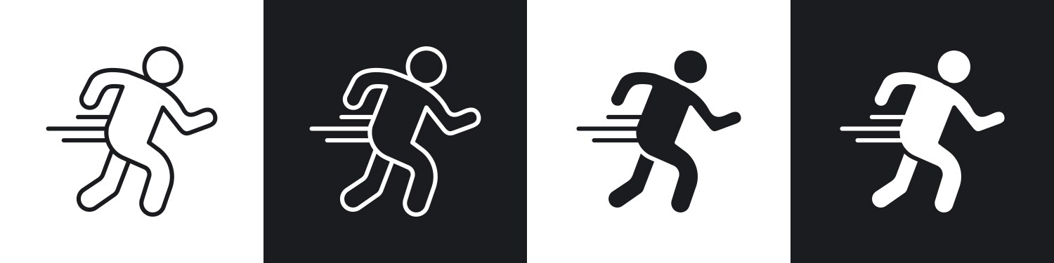Run Fast Vector Images (over 34,000)