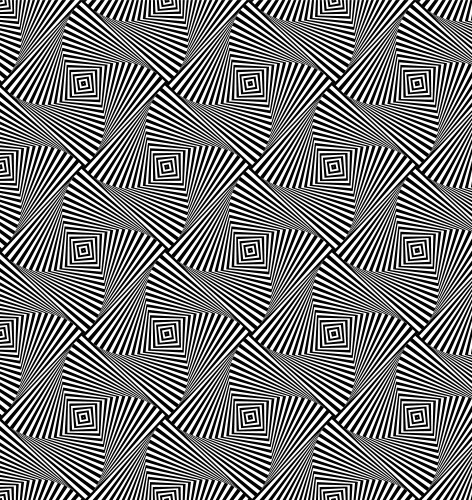 Rotating squares repeatable abstract pattern vector image