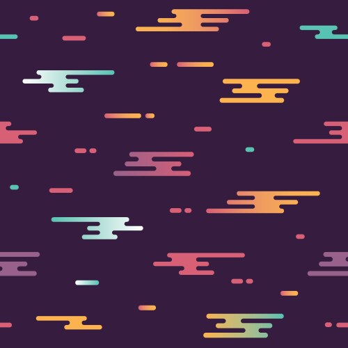 Memphis style seamless pattern background vector image