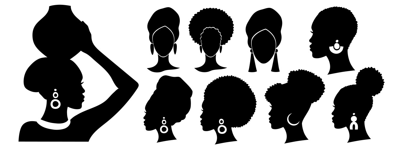 afro-silhouette-vector-images-over-4-700