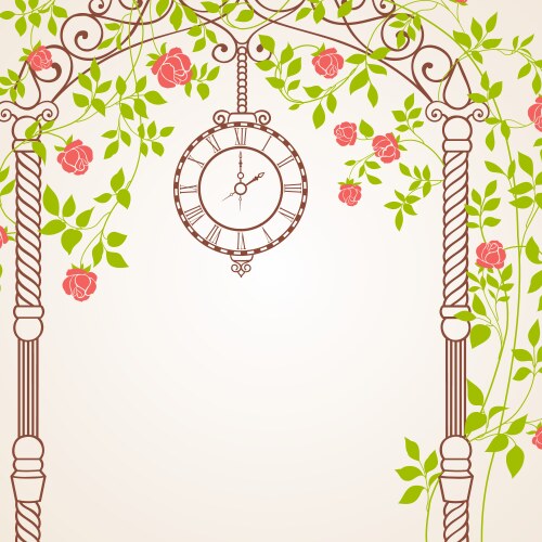 Wedding arch Royalty Free Vector Image - VectorStock
