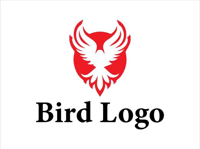 Bird logo Royalty Free Vector Image - VectorStock