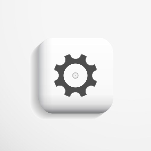 Icon configuration option deign vector image
