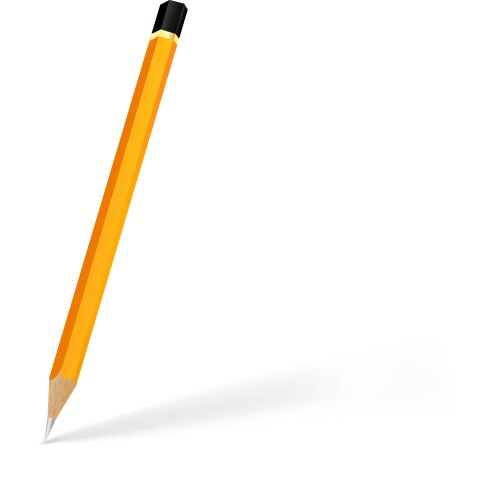 1478 pencil Royalty Free Vector Image - VectorStock