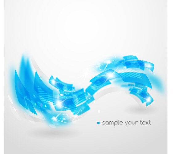 Abstract background with stylized abstraction vector image