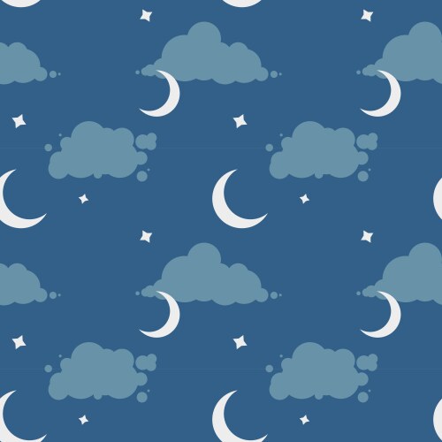 Vector Pattern Night Night sky background Royalty Free Vector Image