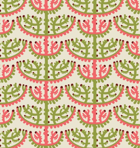 Set of coral and sea star seamless Royalty Free Vector Image