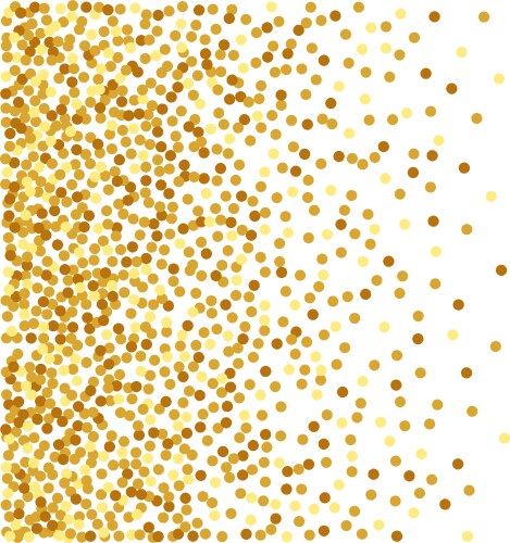 Handdrawn stars rose gold foil background Vector Image