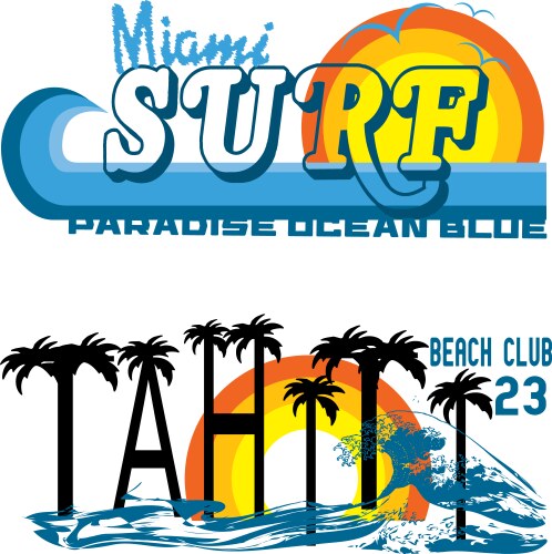 Tropical landscape Royalty Free Vector Image - VectorStock