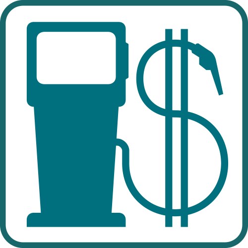 Green fuel pump Royalty Free Vector Image - VectorStock