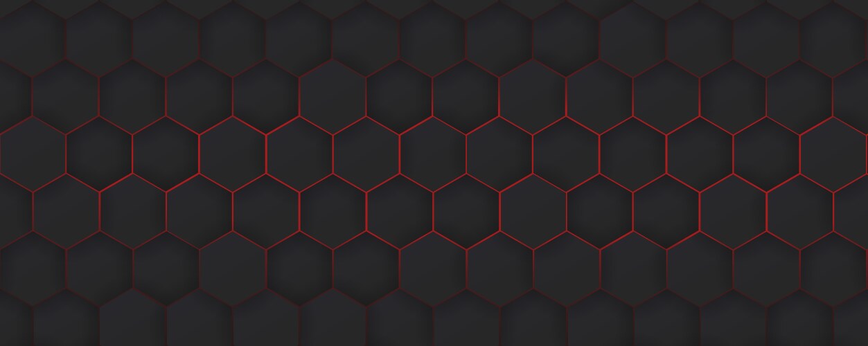 Geometric hexagon abstract background with simple vector image