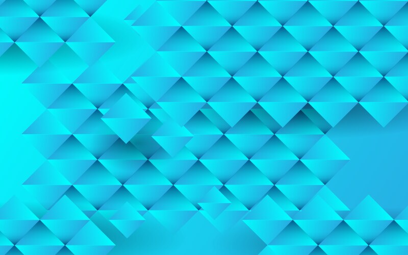 abstract 3d blue hexagon background technology vector image