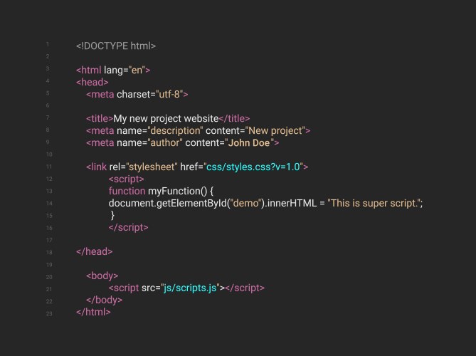 HTML Code Screen Development Background vektorbild