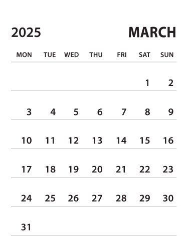 2025 Calendar Vector Images (over 4,100)