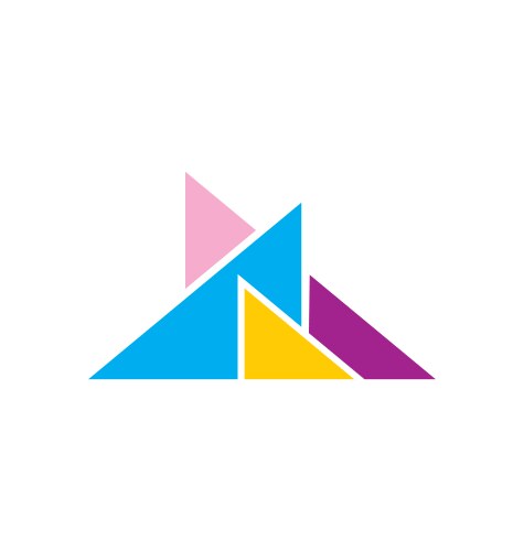 Circle arrow recycle abstract logo Royalty Free Vector Image