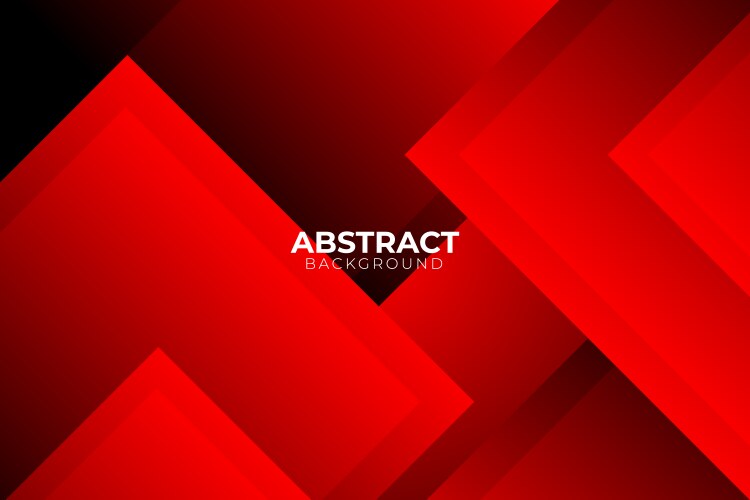 Abstract red metallic arrow direction with grey Vector Image