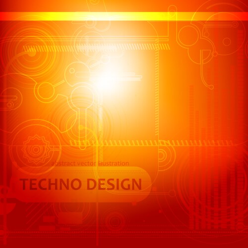 Digital Binary Grid Background vector image