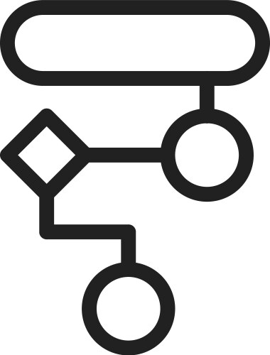 Flowchart Algorithm vektorbild