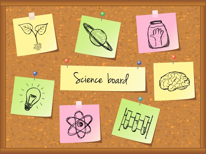 Chemistry science background Royalty Free Vector Image