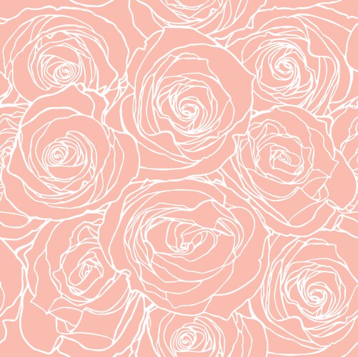 Pastel pink seamless marble pattern Royalty Free Vector