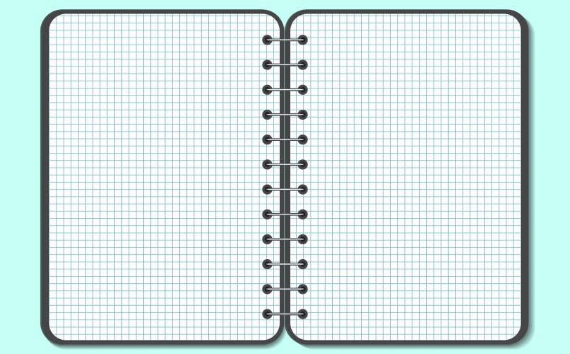 Graph paper printable squared grid Royalty Free Vector Image