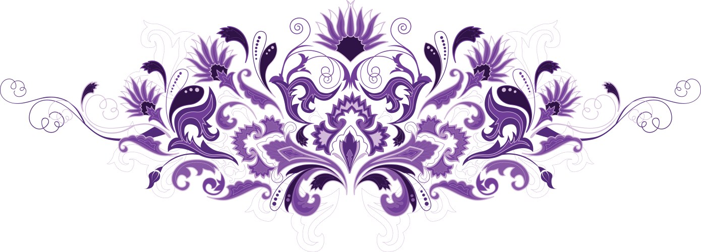 Floral design elements Royalty Free Vector Image