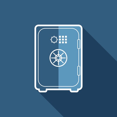 Safe icon Royalty Free Vector Image - VectorStock