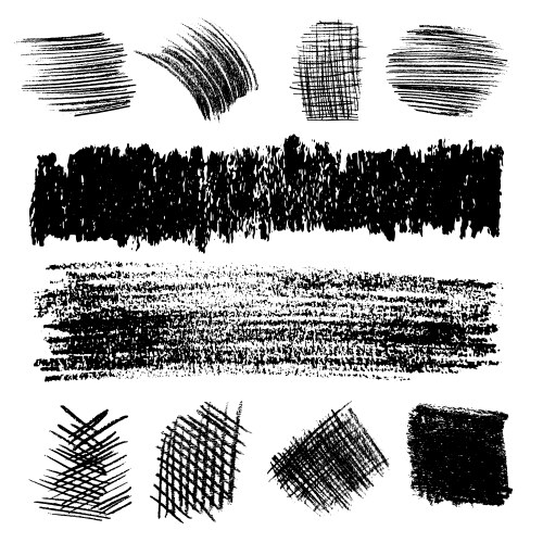 Hand drawn texture background pencil hatching – Free Vector | VectorStock