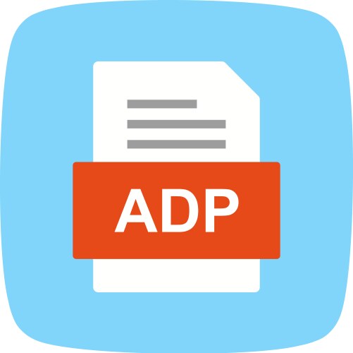 Adp logo Vector Images & Graphics for Commercial Use | VectorStock