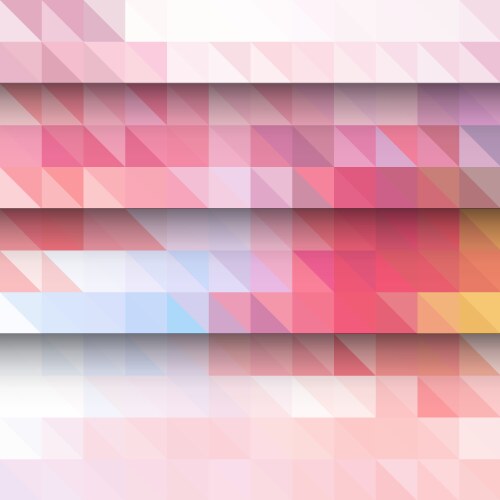 Abstract background pattern with triangles vector image