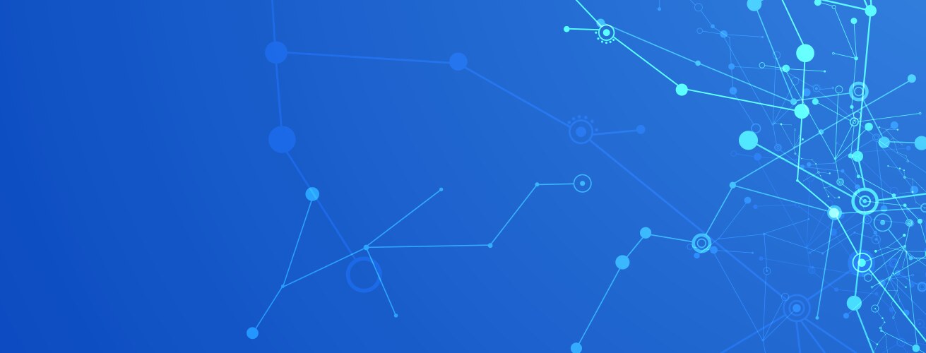 Neural network and data science technology vector image