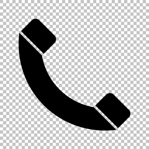 Phone Icon - Circular Shape – Royalty-Free Vector | VectorStock