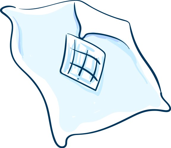 Sky blue blanket or color Vector Image