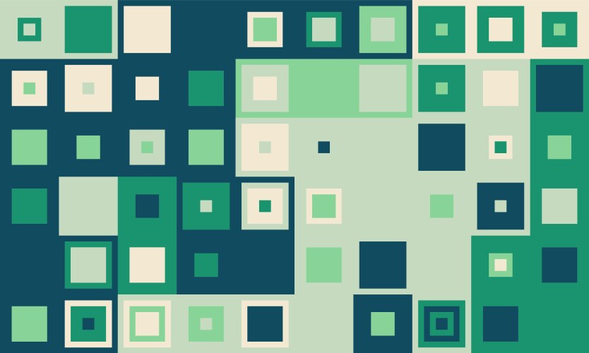 Abstract geometric design featuring an array vector image