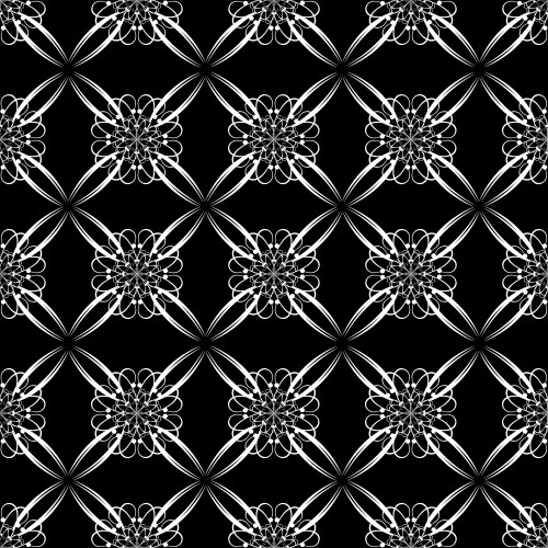 Wallpaper seamless baroque Royalty Free Vector Image