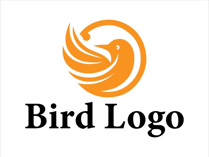 Bird logo Royalty Free Vector Image - VectorStock