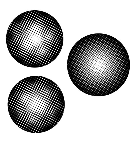 Cmyk halftone background Royalty Free Vector Image