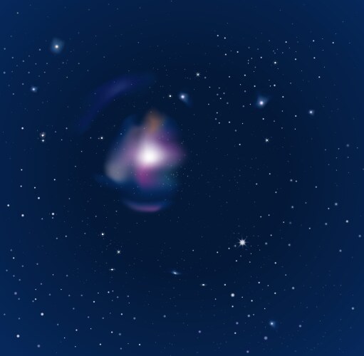 Sky night dark blue background Royalty Free Vector Image